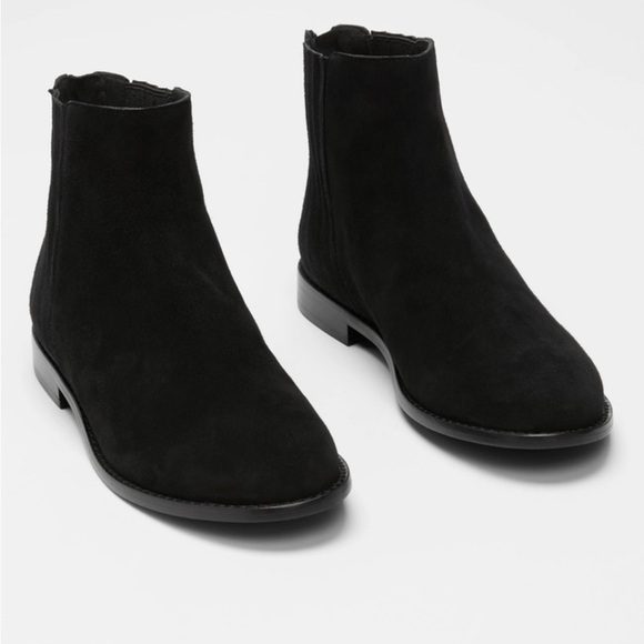 Eileen Fisher Rich Suede Bootie Ankle Sz 9 - Picture 1 of 7
